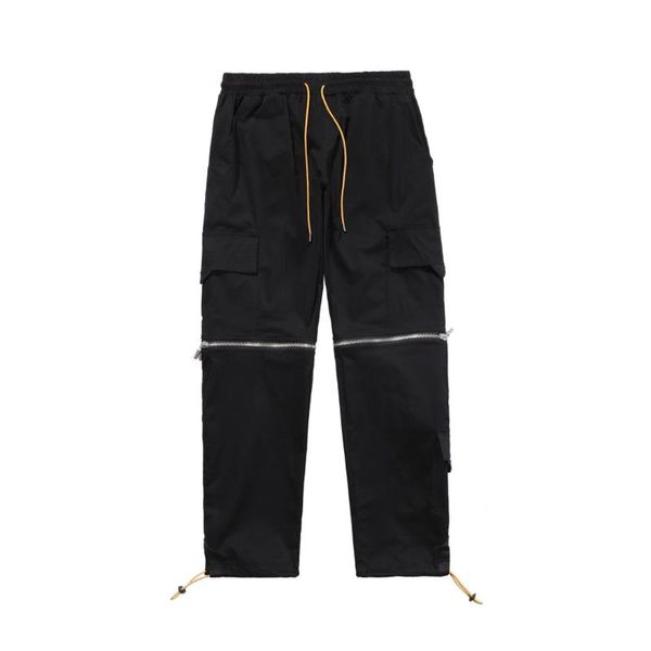 sweatpants women men detachable zippered high street hip-hop work pants fashion rap men's, Black
sweatpants women men detachable zippered high street hip-hop work pants fashion rap men's, Black