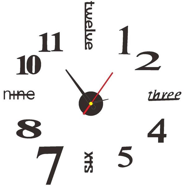 creative wall clock nordic modern minimalist digital personality acrylic living room decoration quartz clocks
creative wall clock nordic modern minimalist digital personality acrylic living room decoration quartz clocks