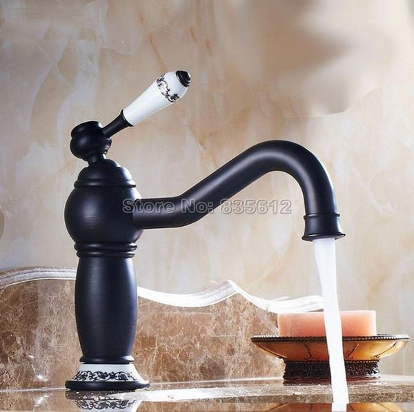 bathroom sink faucets black oil rubbed bronze swivel spout basin faucet ceramic handle vessel mixer tap single hole deck mount wnf5081
bathroom sink faucets black oil rubbed bronze swivel spout basin faucet ceramic handle vessel mixer tap single hole deck mount wnf5081