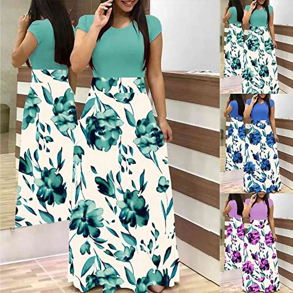 bohemian tie dye colorful long women dress floral print beach casual sundress floor length vestidos mujer verano, Black;gray
bohemian tie dye colorful long women dress floral print beach casual sundress floor length vestidos mujer verano, Black;gray