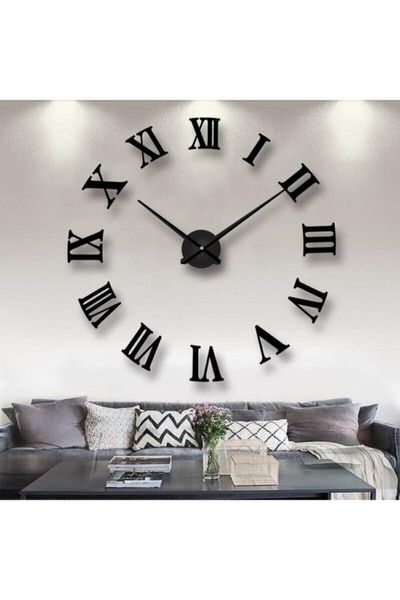 wall clocks 3d clock black stickers creative diy removable rome decal sticker home decor living room quartz needle
wall clocks 3d clock black stickers creative diy removable rome decal sticker home decor living room quartz needle