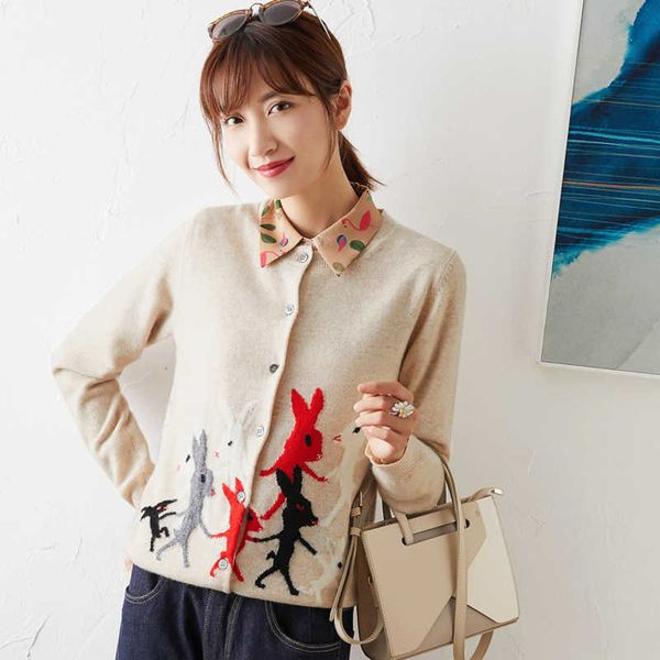 women's sweaters cashmere cardigan high j goods large factory cattle right out for leisure 77wk, White;black
women's sweaters cashmere cardigan high j goods large factory cattle right out for leisure 77wk, White;black