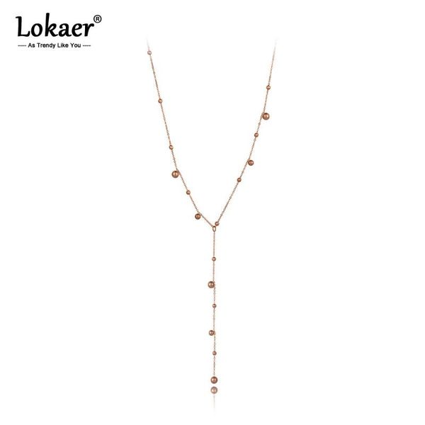 lokaer titanium stainless steel balls charm pendant necklaces trendy bohemia chain choker necklace jewelry for women girl n20121 chains, Silver
lokaer titanium stainless steel balls charm pendant necklaces trendy bohemia chain choker necklace jewelry for women girl n20121 chains, Silver