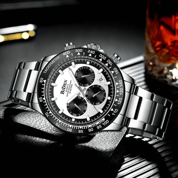 military watch men fashion sports quartz wristwatches stainless steel strap waterproof mens watches clock, Slivery;brown
military watch men fashion sports quartz wristwatches stainless steel strap waterproof mens watches clock, Slivery;brown