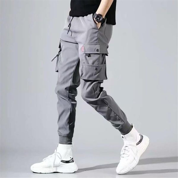 men's pants mens sweatpants street wear casual loose cargo hip hop clothing camoflage goth trousers plus size, Black
men's pants mens sweatpants street wear casual loose cargo hip hop clothing camoflage goth trousers plus size, Black