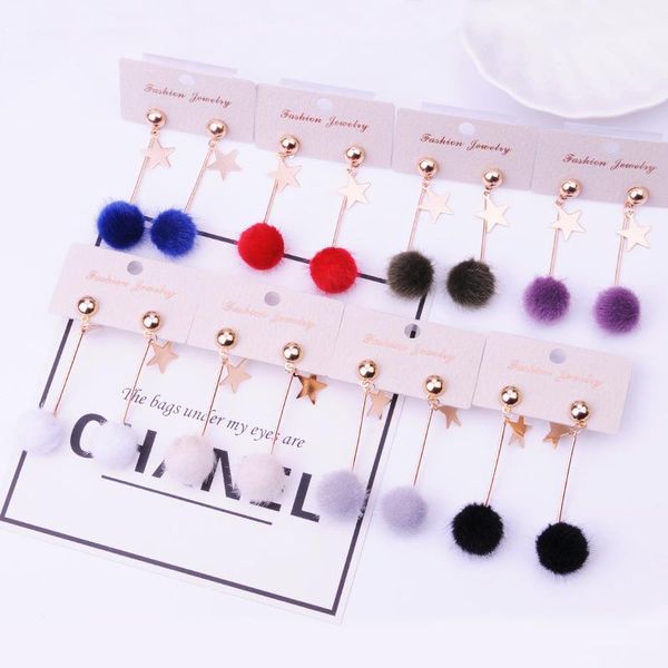 dangle & chandelier pom earrings fashion star drop for women long sweet jewellery, Silver
dangle & chandelier pom earrings fashion star drop for women long sweet jewellery, Silver