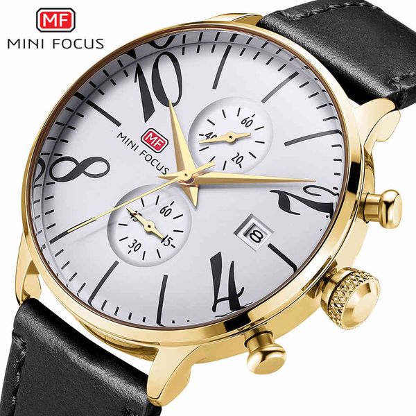 fashion watches mini focus / men's business watch calendar waterproof leather strap 0135g, Slivery;brown
fashion watches mini focus / men's business watch calendar waterproof leather strap 0135g, Slivery;brown