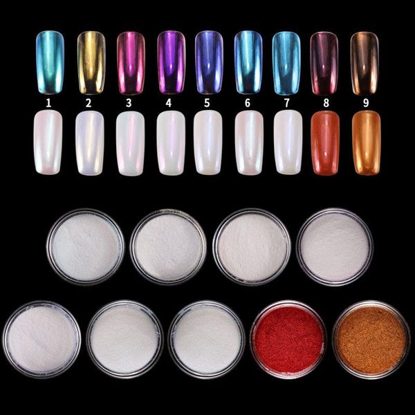 nail glitter explosion magic mirror powder 1g 9 colors optional 3d shell electroplating flour, Silver;gold
nail glitter explosion magic mirror powder 1g 9 colors optional 3d shell electroplating flour, Silver;gold