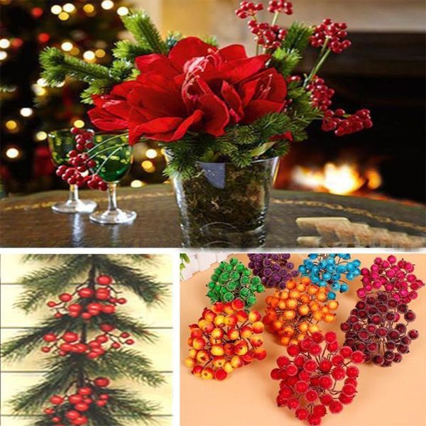 party decoration supplies mini fruit berry christmas tree decor home frosted artificial holly flower
party decoration supplies mini fruit berry christmas tree decor home frosted artificial holly flower