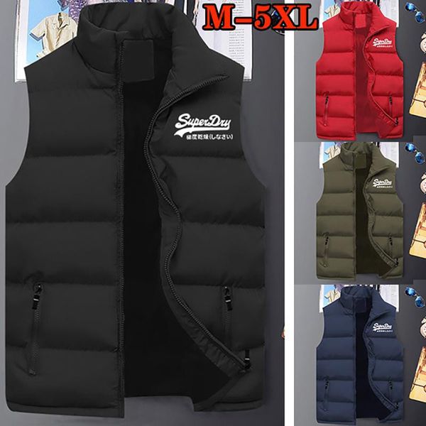men's vests men's autumn and winter jacket thick coat vest stand-up collar solid color cotton sleeveless duck down (m-5xl), Black;white
men's vests men's autumn and winter jacket thick coat vest stand-up collar solid color cotton sleeveless duck down (m-5xl), Black;white