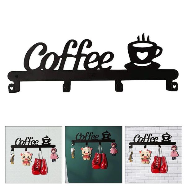 hooks & rails key holder for wall mount "coffee" organizer decorative metal coat rack hanger front door kitchen bathroom
hooks & rails key holder for wall mount "coffee" organizer decorative metal coat rack hanger front door kitchen bathroom