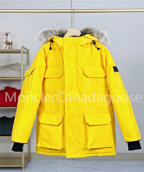 2021 winter parka outerwear men and women real wolf fur hooded canada down jackets coat hiver doudoune 90% white duck down coats, Black
2021 winter parka outerwear men and women real wolf fur hooded canada down jackets coat hiver doudoune 90% white duck down coats, Black