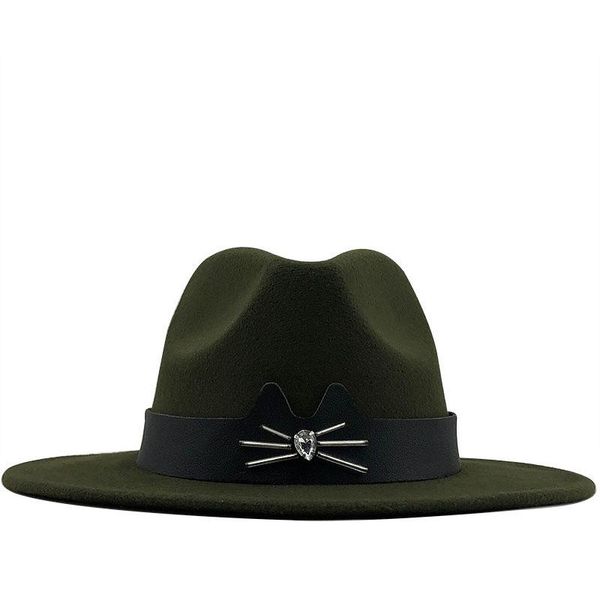 wide brim hats classic vintage fedora for men and women with cat pattern design formal panama cap dress hat cowboy winter autumn, Blue;gray
wide brim hats classic vintage fedora for men and women with cat pattern design formal panama cap dress hat cowboy winter autumn, Blue;gray