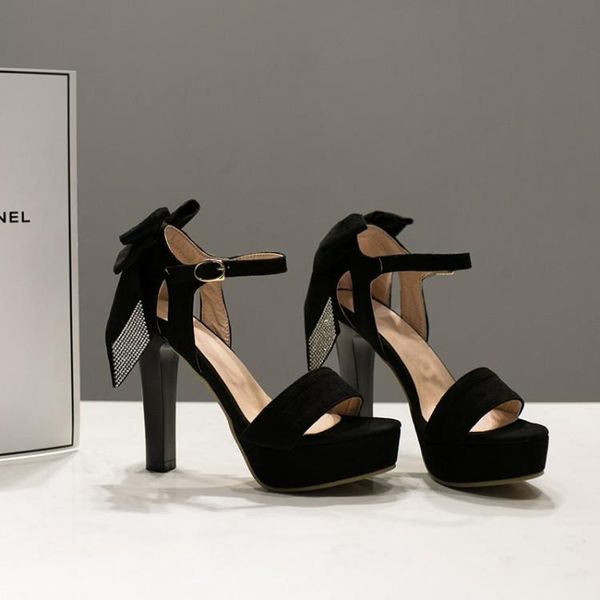 big size 9 11 12 ladies summer platform sandals women shoes woman watertight stage bow toe exposed, Black
big size 9 11 12 ladies summer platform sandals women shoes woman watertight stage bow toe exposed, Black