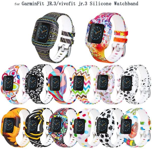 watch bands for garminfit jr.3/vivofit jr.3 printing soft silicone wrist watchband strap kids, Black;brown
watch bands for garminfit jr.3/vivofit jr.3 printing soft silicone wrist watchband strap kids, Black;brown