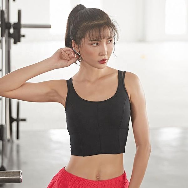 wholesale ladies shockproof gather yoga bra fashion gym fitness clothes leisure running sports underwearof women clothing, White;black
wholesale ladies shockproof gather yoga bra fashion gym fitness clothes leisure running sports underwearof women clothing, White;black