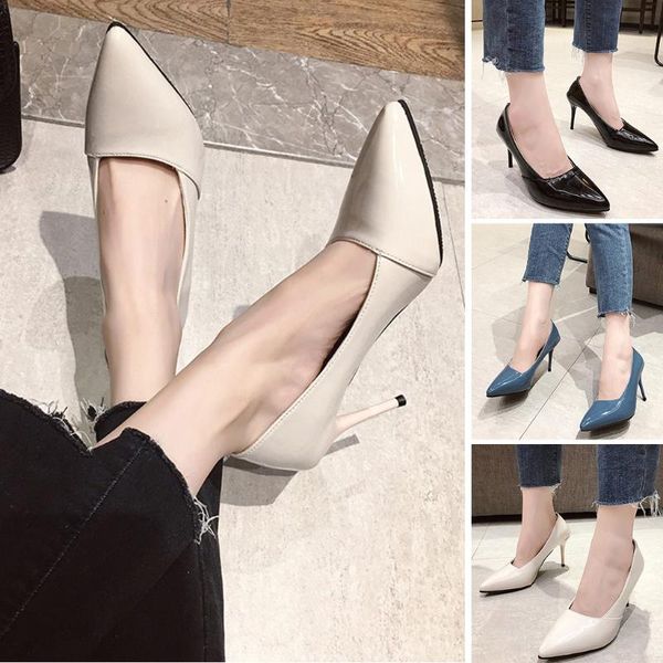 dress shoes sandalia feminina woman ladies fashion pointed toe slip on shallow high heels pumps zapatos de mujer buty, Black
dress shoes sandalia feminina woman ladies fashion pointed toe slip on shallow high heels pumps zapatos de mujer buty, Black