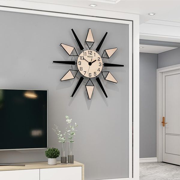 wall clocks nordic modern design clock living room large creative 3d silent luxury zegar scienny home decoration 50wc
wall clocks nordic modern design clock living room large creative 3d silent luxury zegar scienny home decoration 50wc