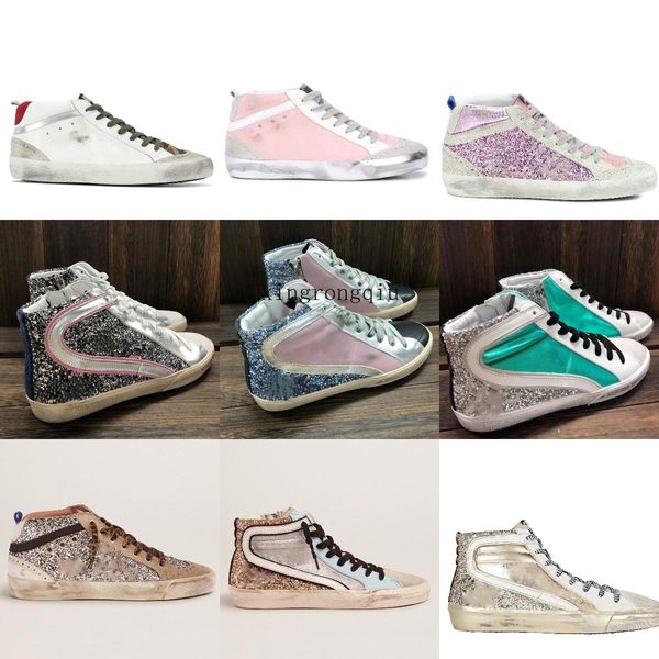 italy brand golden high sneakers fashion women casual shoes designer trainers sequin classic white do -old dirty men shoe mv, Black
italy brand golden high sneakers fashion women casual shoes designer trainers sequin classic white do -old dirty men shoe mv, Black
