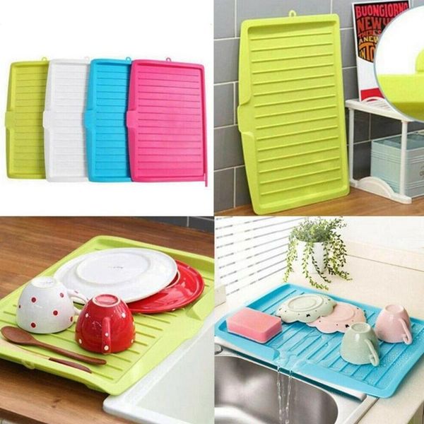 dish drainer tray heat resistant drying mat folding for kitchen tableware drain plastic rack o7b3 storage & organization
dish drainer tray heat resistant drying mat folding for kitchen tableware drain plastic rack o7b3 storage & organization