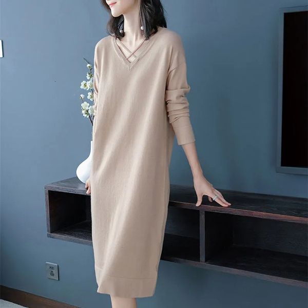 casual dresses fashion bandage v-neck long sleeve knit knee-length female spring solid straight large size women's clothing ifwn, Black;gray
casual dresses fashion bandage v-neck long sleeve knit knee-length female spring solid straight large size women's clothing ifwn, Black;gray