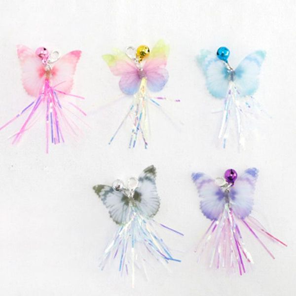 5pcs cat stick toy replacements butterfly shape ribbon wand attachments pet teaser refills training for supplies toys
5pcs cat stick toy replacements butterfly shape ribbon wand attachments pet teaser refills training for supplies toys
