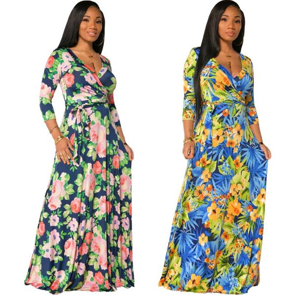 casual dresses party beach bohemian fashion v-neck women's dress high-waist corset lace-up flower stitching print big swing, Black;gray
casual dresses party beach bohemian fashion v-neck women's dress high-waist corset lace-up flower stitching print big swing, Black;gray