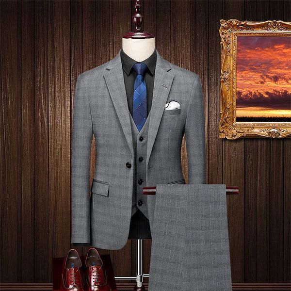 suit men's three piece business slim fit professional work man bridegroom wedding dress suits & blazers, White;black
suit men's three piece business slim fit professional work man bridegroom wedding dress suits & blazers, White;black