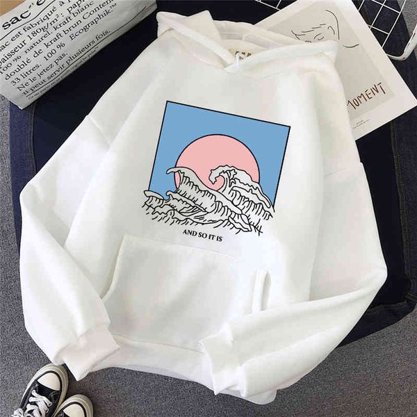 winter women's hooded sweatshirt japanese wave print autumn harajuku kawaii couple thick pullover pocket jacket, Black
winter women's hooded sweatshirt japanese wave print autumn harajuku kawaii couple thick pullover pocket jacket, Black