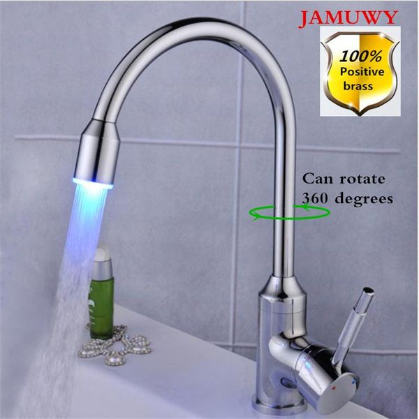 kitchen faucets jamuwy360 rotating led light faucet single handle deck mounting faucet. we pay for
kitchen faucets jamuwy360 rotating led light faucet single handle deck mounting faucet. we pay for