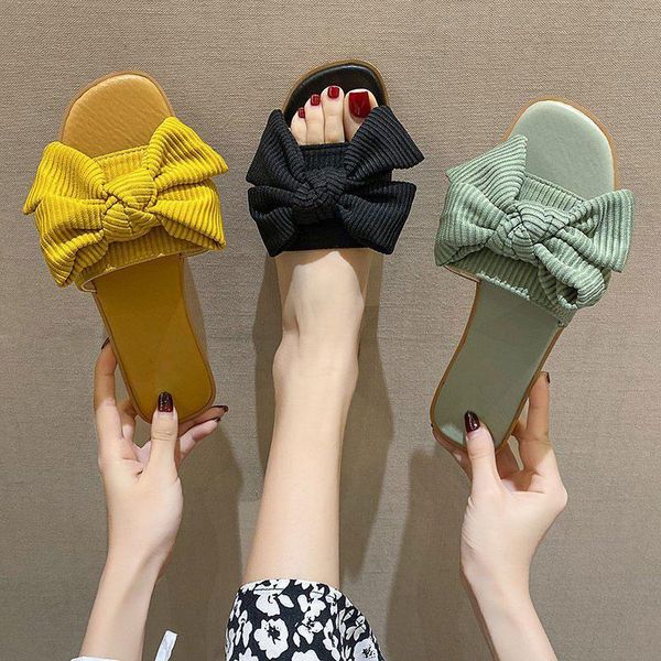 bow knot sweet girls slippers fashion women shoes comfortable ladies flat slides summer woman outside female footwear, Black
bow knot sweet girls slippers fashion women shoes comfortable ladies flat slides summer woman outside female footwear, Black