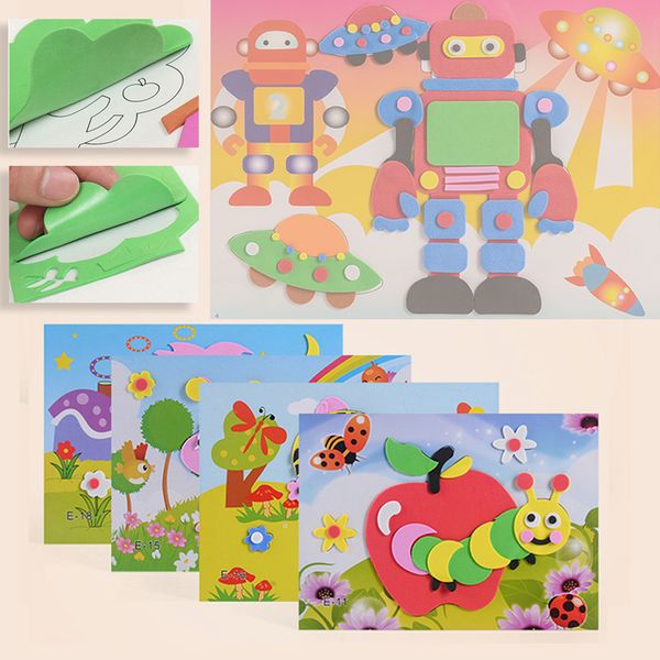 10/20pcs/pack 3d eva foam sticker puzzle toys parent-child interaction cartoon diy animal learning education toy as kids gift
10/20pcs/pack 3d eva foam sticker puzzle toys parent-child interaction cartoon diy animal learning education toy as kids gift