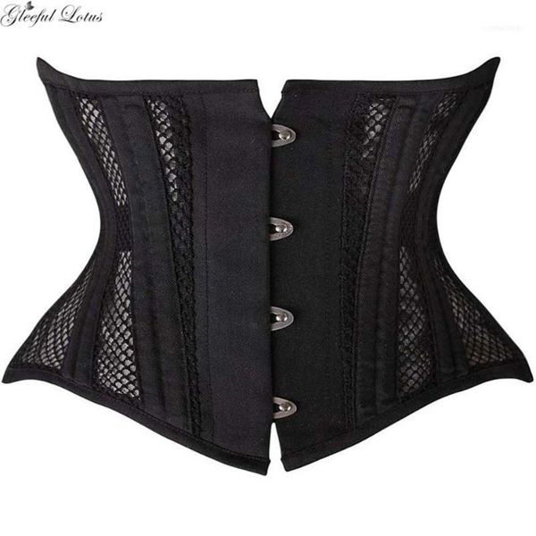 bustiers & corsets short torso underbust corset waist trainer gothic steampunk bustier body shaper 26 steel boned breathable mesh lace up1, Black;white
bustiers & corsets short torso underbust corset waist trainer gothic steampunk bustier body shaper 26 steel boned breathable mesh lace up1, Black;white