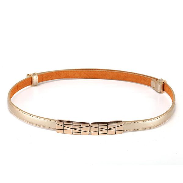 belts gold leather belt women's 1.4cm fine korean version fashion candy colored casual dress skirt summer, Black;brown
belts gold leather belt women's 1.4cm fine korean version fashion candy colored casual dress skirt summer, Black;brown