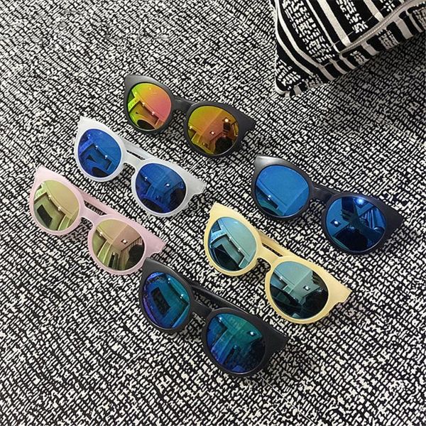 sunglasses seemfly candy color frosted children reflective mercury kids baby travel uv400 boys girls shade goggles, Blue
sunglasses seemfly candy color frosted children reflective mercury kids baby travel uv400 boys girls shade goggles, Blue