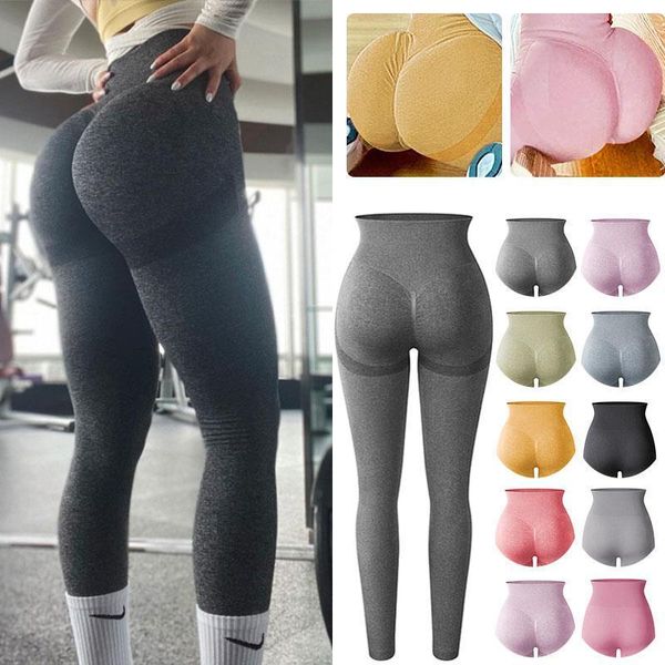 high waisted seamless stretchy scrunch women legging butt lifting leggins push up sport fitness running gym pants, Black
high waisted seamless stretchy scrunch women legging butt lifting leggins push up sport fitness running gym pants, Black