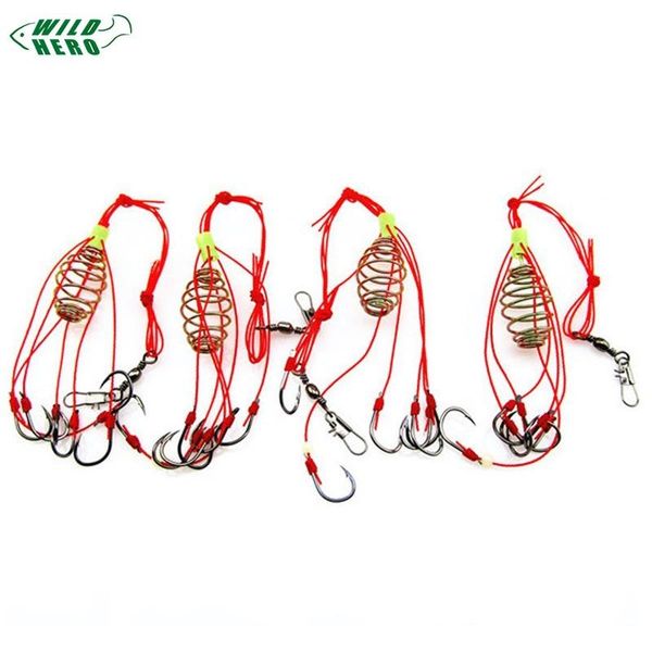 fishing hooks wildhero 4pcs explosion luminous beads hook lure bait trap feeder cage sharp with stainless steel
fishing hooks wildhero 4pcs explosion luminous beads hook lure bait trap feeder cage sharp with stainless steel