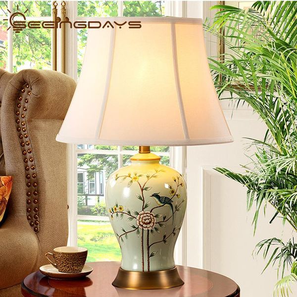 table lamps chinese flower and bird vase ceramic lamp bedroom simple bedside night lights modern desk
table lamps chinese flower and bird vase ceramic lamp bedroom simple bedside night lights modern desk