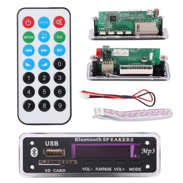 & mp4 players remote decoding board module est bluetooth mp3 w/ sd card slot / usb fm
& mp4 players remote decoding board module est bluetooth mp3 w/ sd card slot / usb fm