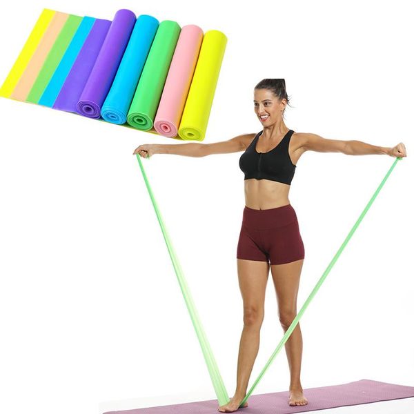 resistance bands fitness yoga elastic exercise band stretch tension pull rope expander rubber equipment
resistance bands fitness yoga elastic exercise band stretch tension pull rope expander rubber equipment