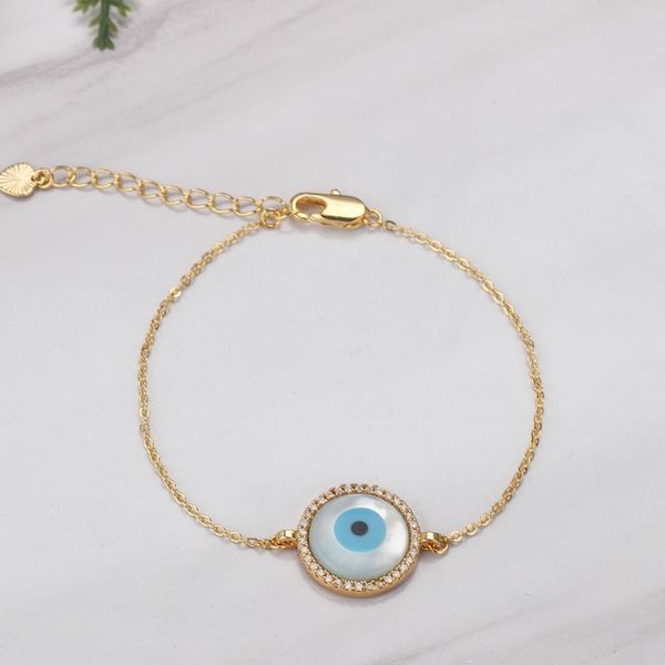 link, chain devil's eye bracelet fans of welfare for women lover's gifts party full colou cubic zircon bangle markdown sales, Black
link, chain devil's eye bracelet fans of welfare for women lover's gifts party full colou cubic zircon bangle markdown sales, Black