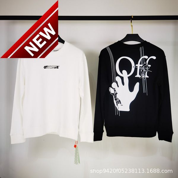 autumn and winter 2020 new off graffiti palm abstract art 3d round neck sweater for men women, Black
autumn and winter 2020 new off graffiti palm abstract art 3d round neck sweater for men women, Black