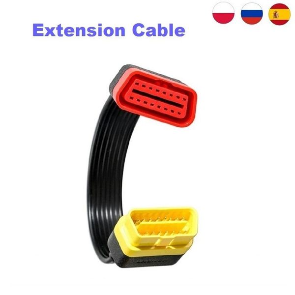 diagnostic tools 16pin obdii extension connector adatper cable original obd2 for easydiag 3.0/easydiag 2.0
diagnostic tools 16pin obdii extension connector adatper cable original obd2 for easydiag 3.0/easydiag 2.0