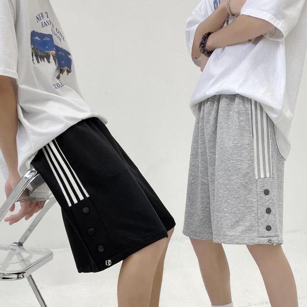 men's shorts moisture-absorbing and breathable pants hong kong style sports striped casual straight, White;black
men's shorts moisture-absorbing and breathable pants hong kong style sports striped casual straight, White;black