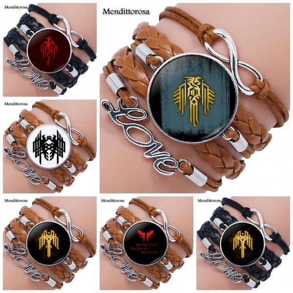 charm bracelets kirkwall city of chains symbol crest vintage jewelry with plated glass cabochon multilayer black/brown leather bracelet bang, Golden;silver
charm bracelets kirkwall city of chains symbol crest vintage jewelry with plated glass cabochon multilayer black/brown leather bracelet bang, Golden;silver