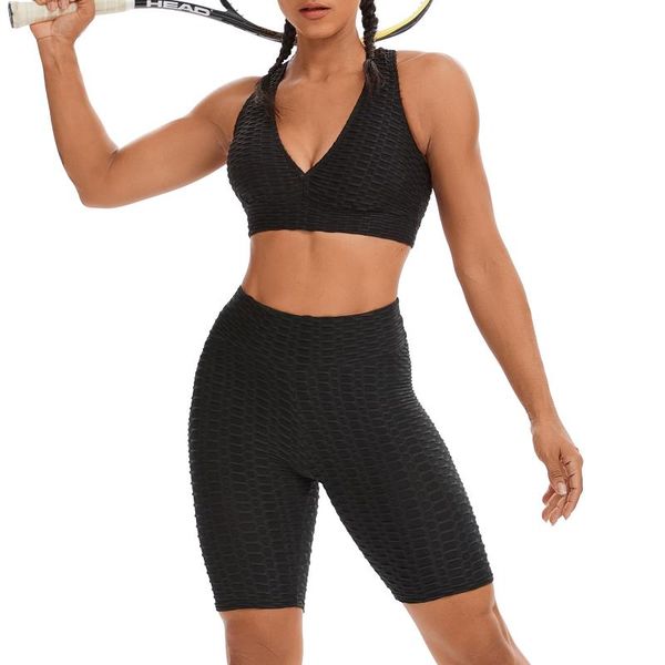 women's tracksuits women honeycomb tracksuit set workout criss cross sport bra high waist running short leggings fitness sports gym clo, Gray
women's tracksuits women honeycomb tracksuit set workout criss cross sport bra high waist running short leggings fitness sports gym clo, Gray