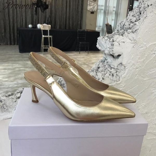 prowow cowhide pointed kitten heel lady's sandals with one belt fashion single shoes small and fresh dress, Black
prowow cowhide pointed kitten heel lady's sandals with one belt fashion single shoes small and fresh dress, Black