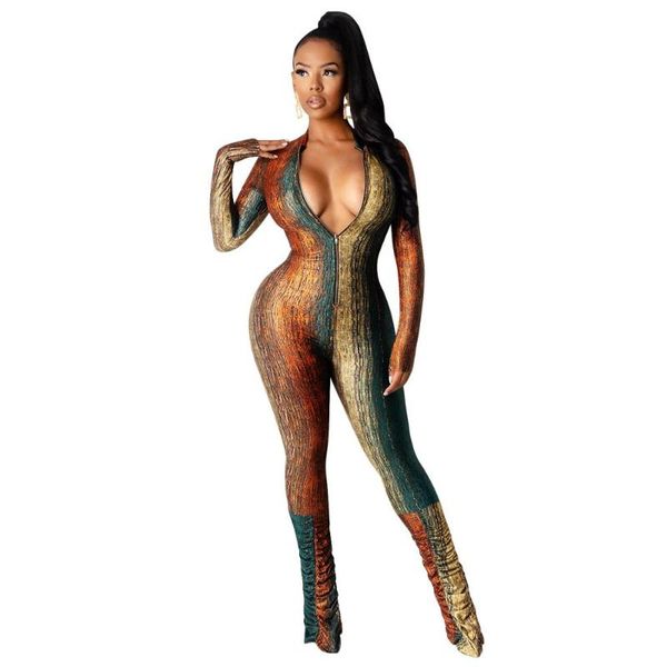 gym clothing adogirl colorful tie dye print women stacked jumpsuit deep v neck long sleeve zipper bodycon romper ruched playsuit overal, White;black
gym clothing adogirl colorful tie dye print women stacked jumpsuit deep v neck long sleeve zipper bodycon romper ruched playsuit overal, White;black