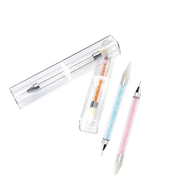 dotting tools dual end wax pen rhinestone picker easily picking up manicure studs 3d nail decoration art, Silver
dotting tools dual end wax pen rhinestone picker easily picking up manicure studs 3d nail decoration art, Silver