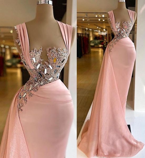 2022 plus size arabic aso ebi pink luxurious sheath prom dresses beaded crystals lace evening formal party second reception birthday gowns d, Black
2022 plus size arabic aso ebi pink luxurious sheath prom dresses beaded crystals lace evening formal party second reception birthday gowns d, Black